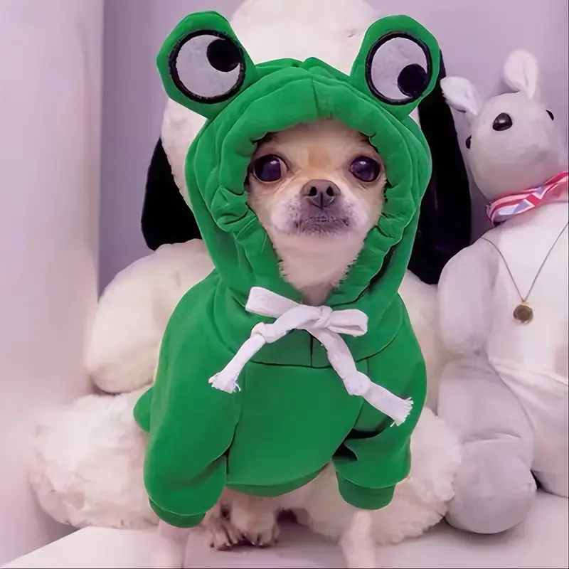 Pet Wear vestiti Costume per cani e gatti Cosplay Cute Pet felpa con cappuccio