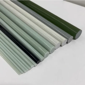 מפעל אספקת פיברגלס מוצק מוט זכוכית מוטות עם קטרים החל מ 3 מ "מ עד 20 מ" מ - Product Image 1