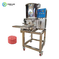 Machine automatique de transformation de filets de bœuf et de poulet pour hamburgers et de formage de nuggets de poulet