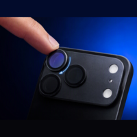 Protecteur d'objectif de caméra rotatif avec filtres intégrés pour 17 Pro, verre trempé 9H, revêtement ARAF, transmission de lumière de 95%, 360°