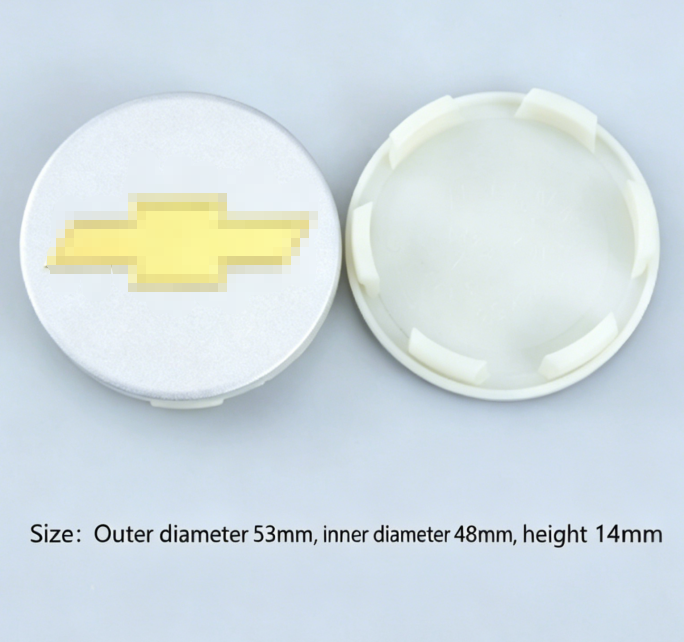 53mm silver 6-slot foot, single piece