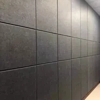 Vente flash - Panneaux acoustiques en fibre de polyester, décorations murales, panneaux acoustiques insonorisants