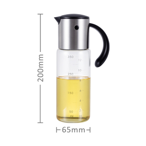 Cucina in acciaio inox beccuccio a tenuta di olio d'oliva Dispenser olio oliatore vasetto di spezie salsa aceto bottiglia con coperchio - Product Image 1