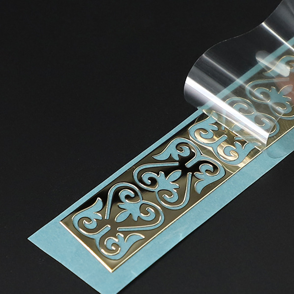 Custom Logo Metal Transfer Stickers -3D Gold Silver Plating Personalized Metal Logo Labels for Product