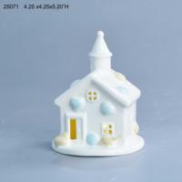 Lumière de festival de maison en porcelaine moderne LED écologique en céramique décoration de Noël cadeau Diwali direct d'usine