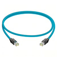 Câble Ethernet industriel Cat6A S/FTP haute flexibilité RJ45 vers RJ45, cuivre toronné avec gaine PVC pour caméra GigE Vision