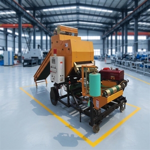 Automatic Round Bale Wrapping <b>Machine</b> with Bearing & Engine for Food Packaging Plastic <b>Stretch</b> Film Wrapper - Product Image 4