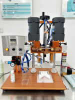 Machine de capsulage semi-automatique électrique pour bouteilles en verre et en plastique de bureau avec garantie d'un an