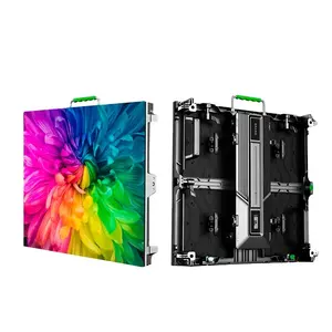 Aluminum Rental Cabinet 500x500mm P2.976 P3.9 Led Screens Wall Hanging Displays Indoor Events Background Panels