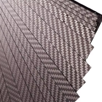 Plaque en fibre de carbone 3 mm, panneau rigide absorbant les vibrations pour isolation haut de gamme des enceintes audio, des platines de tourne-disque et des amplificateurs