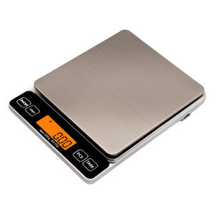 ACCT Silberne Edelstahl-ABS Elektronische Küchenwaage 5kg Kapazität 1g Präzision Langlebig LCD-Hintergrundbeleuchtung ROHS-Zertifiziert - Product Image 4