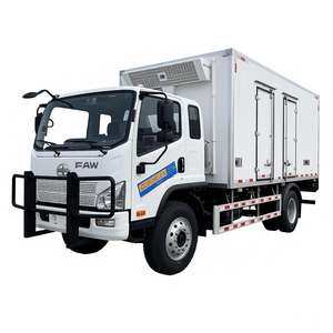 Camion frigorifique FAW J6L 4x2, fourgonnette frigorifique de 6,8 m pour le transport d'aliments congelés et de produits frais - Product Image 1
