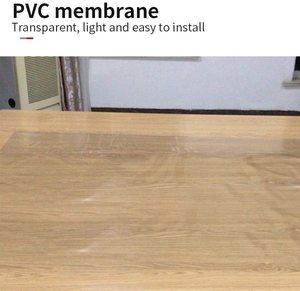 PVC transparente anti <span class=keywords><strong>niebla</strong></span> de gotas Taxi plástico aislamiento de automóviles Seat vehículo película película de aislamiento de - Product Image 4