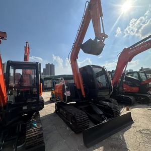 Excavadora hidráulica de cadenas Hitachi ZX70 usada, excavadora Hitachi 70 usada en venta, en buen estado - Product Image 2