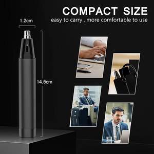 Le meilleur prix bas beauté électrique Rechargeable <span class=keywords><strong>nez</strong></span> oreille et sourcil <span class=keywords><strong>tondeuse</strong></span> pour hommes céramique ABS 5W <span class=keywords><strong>nez</strong></span> épilateur 7321 - Product Image 4