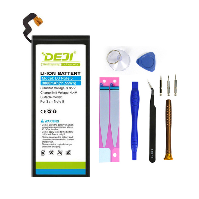 Hot Selling EB-BN920ABE Replacement Digital Batteries for Samsung galaxy Note 5 N9200 Standard Battery