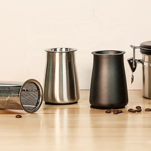 Colador de Café de Goteo Manual, Filtro Fino, Recolector de Polvo, Acero Inoxidable, Diseño Minimalista, Uso en Cafeterías, Molinillo - Product Image 1