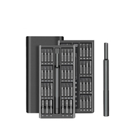 Jeu de tournevis de précision 63 en 1, kit d'outils de précision magnétique, jeu de tournevis en acier Cr-V pour la réparation d'électronique, de téléphones, d'ordinateurs portables