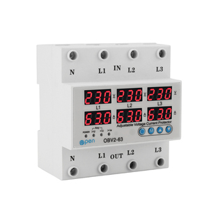 63A ba giai đoạn điện áp hiện tại tiếp sức bảo vệ 100A 63A 60A 220V 3p trên dưới Điện áp chuyển tiếp hiện tại giới hạn điều chỉnh bảo vệ - Product Image 1