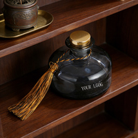 Diffuseur de parfum de luxe personnalisable avec logo privé, 100 ml, parfum naturel longue durée, bâtonnets blancs, assistance 24h/24 et 7j/7