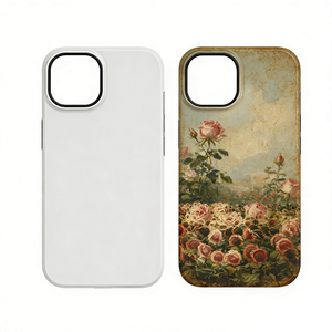 Funda Doble para Teléfono Celular, Personalizable con Logotipo, al por Mayor, para Regalos Corporativos, Fabricada en TPU Suave - Product Image 1
