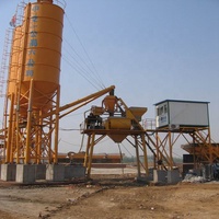 Impianto di Betonaggio Stazionario Compatto Zeyu HZS35 con Miscelatore a Doppio Albero JS750 e Silo Verticale per Cemento da 50 Tonnellate