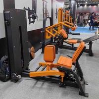 Appareil Commercial de Musculation des Cuisses Intérieures et Extérieures à Double Fonction, Machine d'Abduction et d'Adduction des Hanches pour Entraînement en Salle de Sport