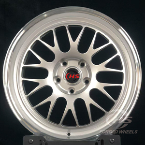 Jantes de voiture forgées en argent poli personnalisées 5x112 5x114.3 5x120 pour Corvette Camaro Audi BMW Porsche <span class=keywords><strong>911</strong></span> Maserati <span class=keywords><strong>Ferrari</strong></span> - Product Image 2