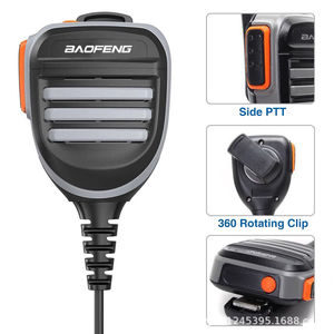 Micrófono Baofeng Walkie Talkie con conector tipo K para UV 5R UV 82 BF 888S, accesorio de audio universal con cancelación de ruido - Product Image 4