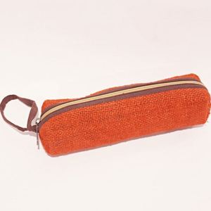 Estuche para Lápices Multicolor de Cáñamo y Algodón con Cremallera, Ecológico, Reciclable, Duradero, de Gran Capacidad, con Asa, Personalizable y Bonito - Product Image 3