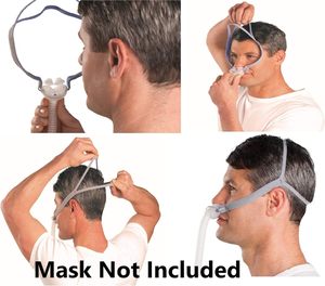 Correa de Sujeción para Máscara CPAP Orgánica con Repuesto para Máscaras P10, Compatible con Correa de Máscara CPAP AirFit, Suministros para la <span class=keywords><strong>Apnea</strong></span> del <span class=keywords><strong>Sueño</strong></span> - Product Image 4