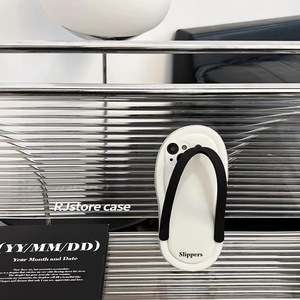 Chrome sở thích Niche cá tính độc đáo dễ thương hài hước Dép táo 16 15 14 cộng với điện thoại di động Trường hợp iPhone 11 12 13 Pro Max XR trường hợp - Product Image 6