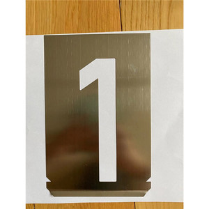 Peinture par numéro, lettres de forme personnalisée, <span class=keywords><strong>pochoir</strong></span> de peinture en métal - Product Image 3