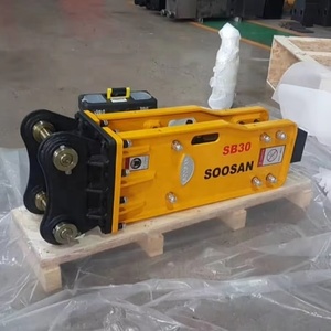 SOOSAN <b>Top</b>-Type Hydraulic Breaker SB 30 2.5-4.5 Ton Excavators Engine Motor Core Component 53mm Chisel Diameter 1 Year Warranty - Product Image 1