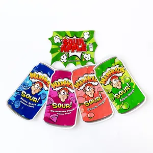 Die Cut Irregular Special Shape Bags Holographic Child Mylar Pouhes Resealable Custom Mylar Bags 3.5g Smell Proof