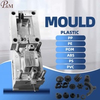 Conception de moules d'injection plastique de haute précision P&M avec fabrication d'outillage d'ingénierie avancée