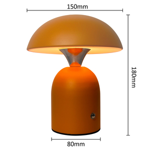 Kreative LED-Tischlampe Kabellose Schreibtischlampen Wiederaufladbare Tragbare Restaurant Luxus Moderne Romantische Dinner-Leuchte Tisch-Schreibtischlampe - Product Image 4