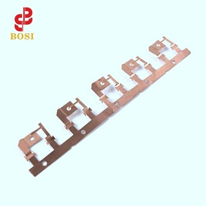 Terminales de cobre estampados Bosi B-34, conectores de bronce fosforado de alta precisión para cableado automotriz - Product Image 3