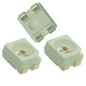 <span class=keywords><strong>Diodo</strong></span> SMD 3528 de <span class=keywords><strong>Polaridad</strong></span> Inversa, 14mil, 0.2W, 2V, Rojo Súper Brillante, 620-630nm, 1000-1200mcd - Product Image 6