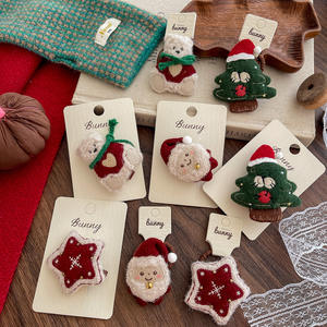 Рождественская мультяшная заколка для волос с пятиконечной звездой - Product Image 4