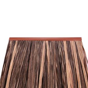 Tuiles de toiture en aluminium, en métal, en paille d'aluminium, en PVC, en PE, en synthétique, en palmier, en chaume, en paja, fabriquées en usine - Product Image 4