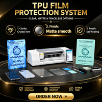 Máquina de Corte de Película de Hidrogel TPU Inteligente con Base de Datos en la Nube Ilimitada y Gratuita, Actualización Automática de Nuevos Modelos de Teléfono