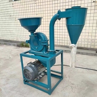 Broyeur de céréales multifonctionnel d'usine, machine à moudre le maïs à aspiration automatique / broyeur de poudre fine