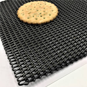 Bisküvi konveyör tel örgülü konveyör bisküvi tünel fırın örgü kemer - Product Image 6