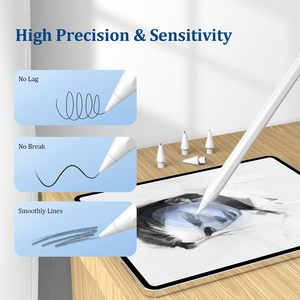 Embouts de remplacement de pointes hautement sensibles pour crayon <span class=keywords><strong>Apple</strong></span> Appliquer le stylet 1er et 2ème embouts de remplacement - Product Image 6
