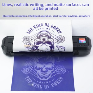Máquina de Transferencia de Tatuajes Ouliang con Pantalla a Color A4, Impresora Térmica Bluetooth, Papel de Transferencia de Tatuajes Realistas Escritos a Mano - Product Image 4