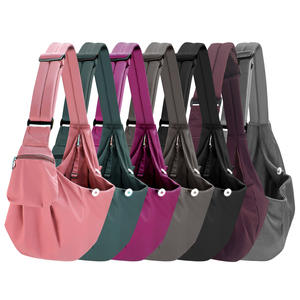 Taşınabilir Pet Sling taşıyıcı için omuzdan askili çanta ayarlanabilir omuz askısı Pet taşıyıcılar yavru kedi taşıyıcı evcil çanta - Product Image 6