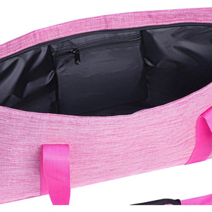 Sac de rangement rose grande capacité Dericsson pour tuiles de mahjong avec fermeture éclair, pour tuiles et support - Product Image 3