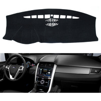 Tapis de tableau de bord de voiture pour Ford EDGE 2007 2008 2009 2010 2011 2012 2013 2014 Mk1, housse de tableau de bord, pare-soleil, tapis, accessoires automobiles