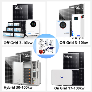 Kit de système d'énergie solaire de haute qualité 5kw 10kw 20kw pour la maison AN-OFF-20kw Systèmes d'énergie solaire - Product Image 3